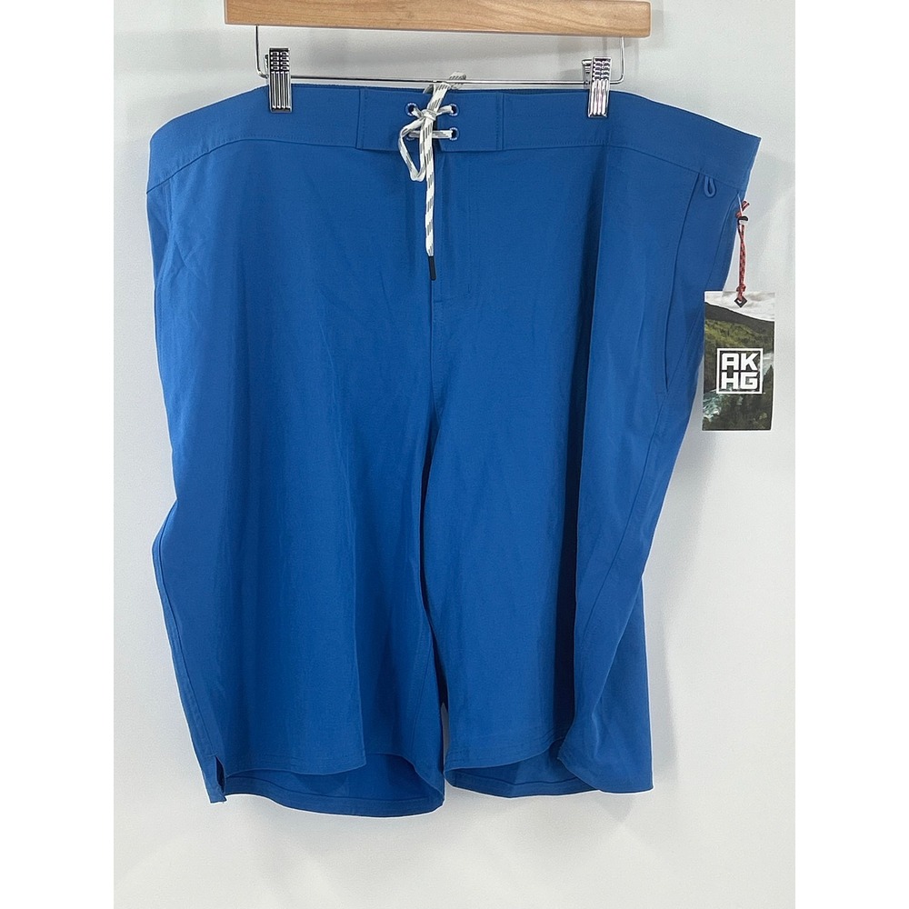Duluth Trading Alaskan Hardgear AKHG Lost Lake 11" Board Shorts Blue Mens 42 NEW
